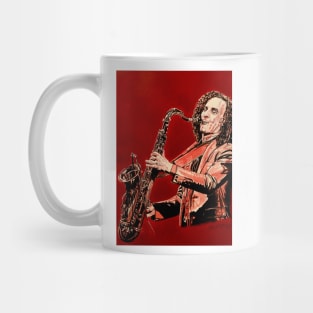 Kenny G saxophone Mug